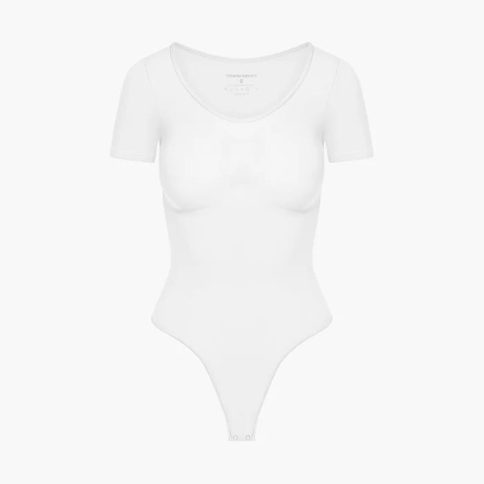 Bodysuit Sculpting Shapewear T-Shirt mit String