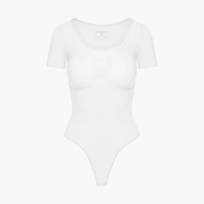 Bodysuit Sculpting Shapewear T-Shirt mit String