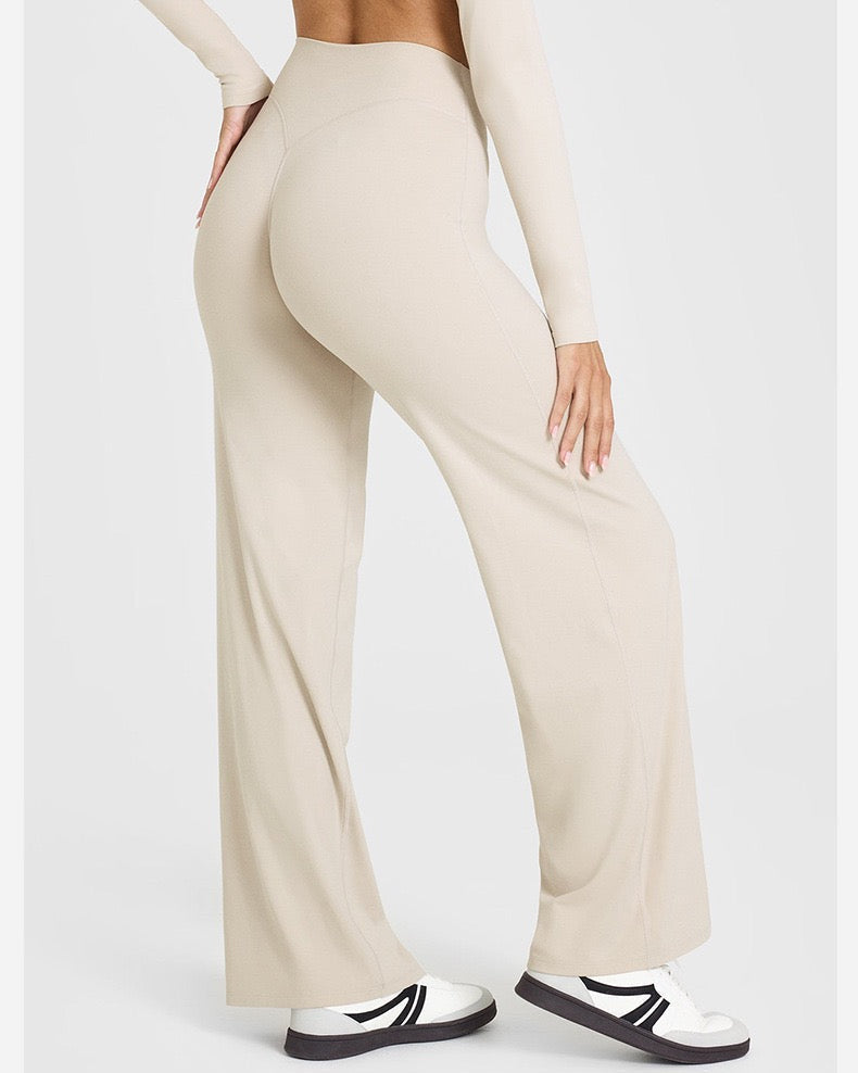 Flare YOGA Leggings mit hohem Bund