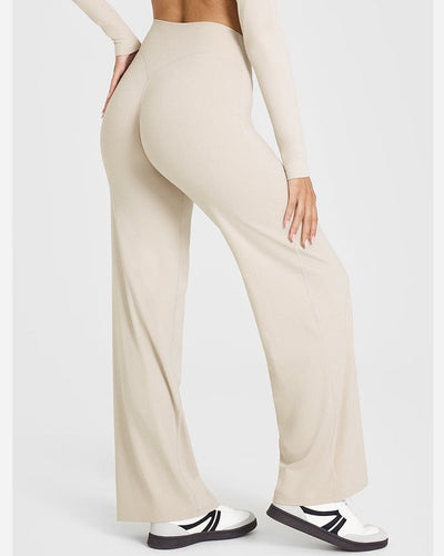 Flare YOGA Leggings mit hohem Bund