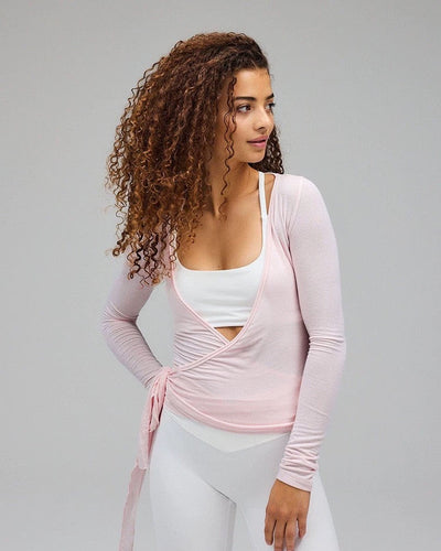 Yoga Wrap Bluse