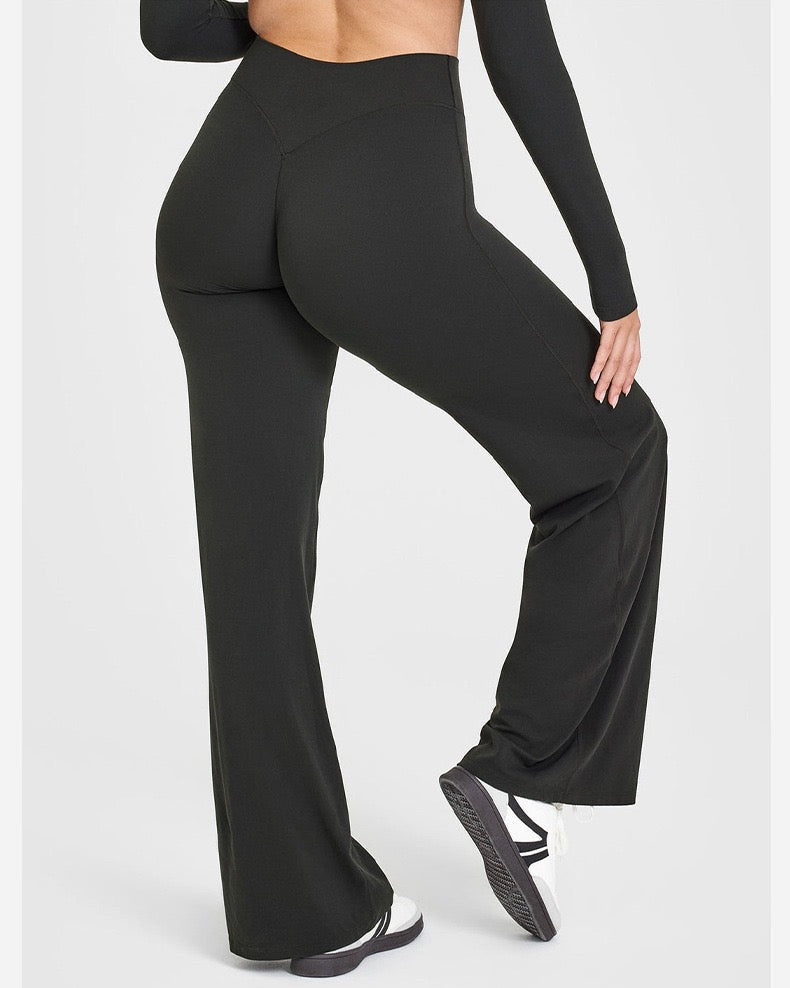 Flare YOGA Leggings mit hohem Bund