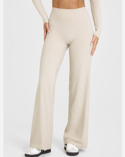 Flare YOGA Leggings mit hohem Bund