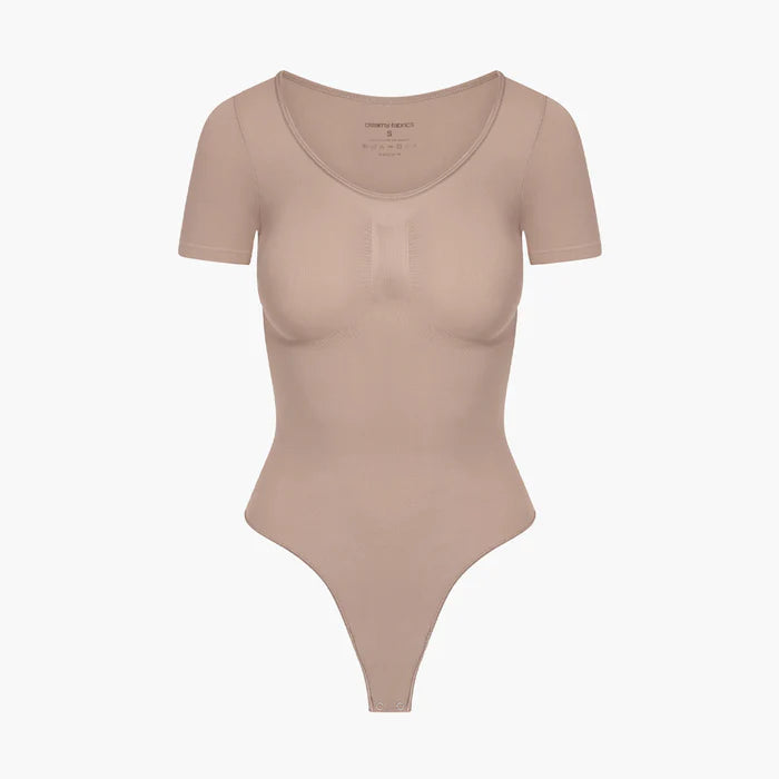 Bodysuit Sculpting Shapewear T-Shirt mit String