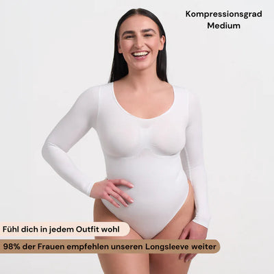 Bodysuit Sculpting Shapewear T-Shirt mit Slip