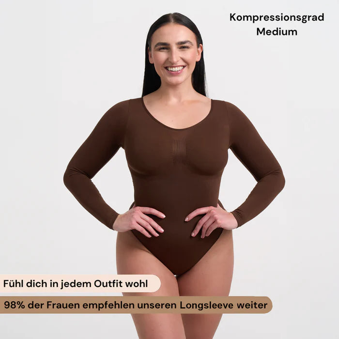 Bodysuit Sculpting Shapewear T-Shirt mit Slip